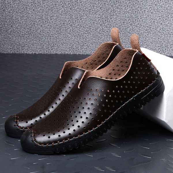 Banggood-Shoes-Men-Comfy-Breathable-Hollow-Outs-Genuine-Leather-Slip-On-Oxfords-1262930