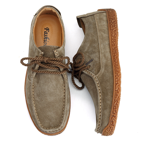 Men-Anti-Collision-Toe-Moc-Toe-Stitching-Suede-Leather-Soft-Sole-Oxfords-1246744