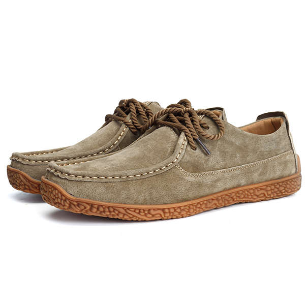 Men-Anti-Collision-Toe-Moc-Toe-Stitching-Suede-Leather-Soft-Sole-Oxfords-1246744