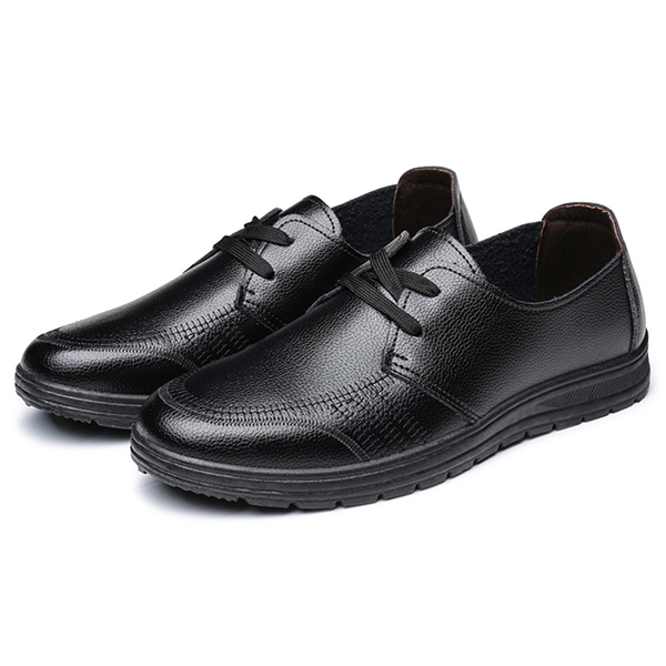 Men-Comfortable-Leather-Business-Oxfords-Lace-Up-Shoes-1272340