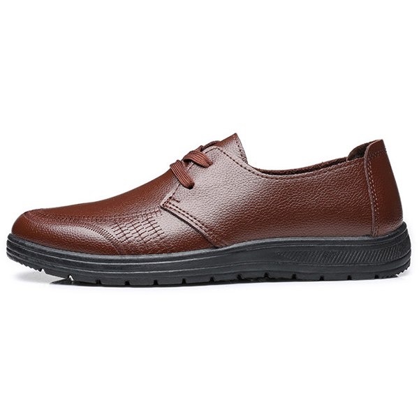 Men-Comfortable-Leather-Business-Oxfords-Lace-Up-Shoes-1272340