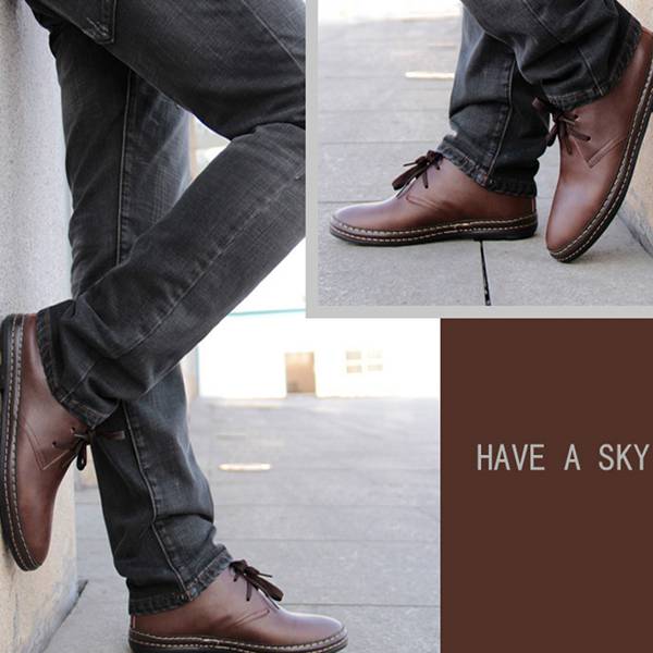 Mens-Fashion-Flats-Oxfords-Casual-Dress-PU-Leather-Shoes-964311