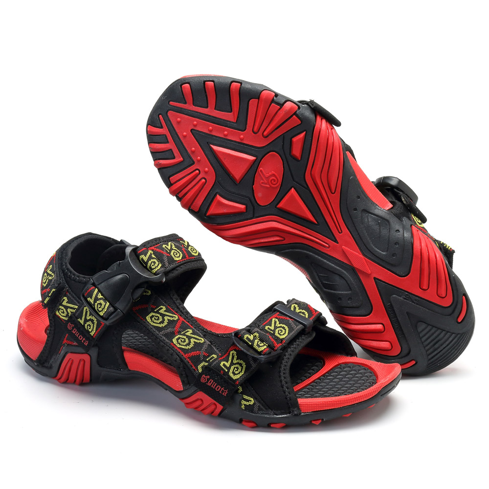 Men-Breathable-Adjustable-Hook-Loop-Sandals-Outdoor-Beach-Shoes-1303224