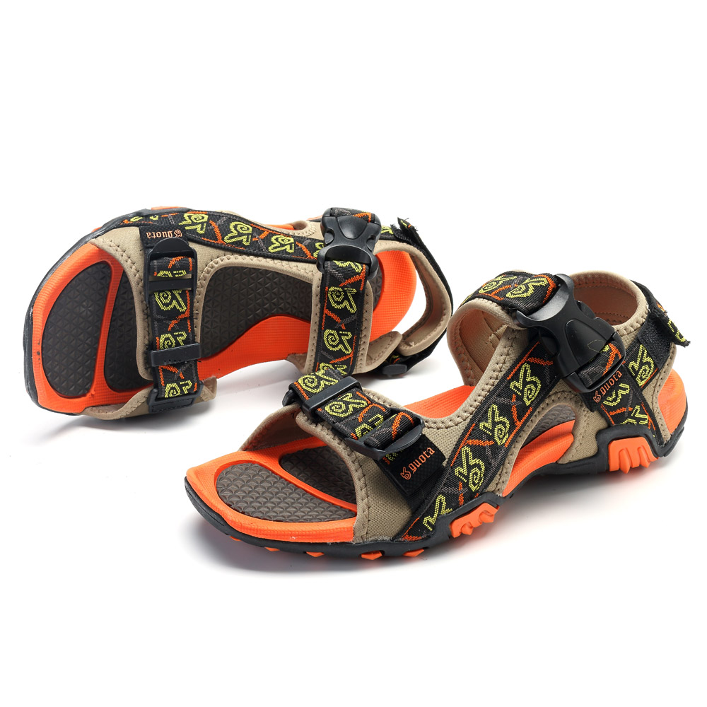 Men-Breathable-Adjustable-Hook-Loop-Sandals-Outdoor-Beach-Shoes-1303224