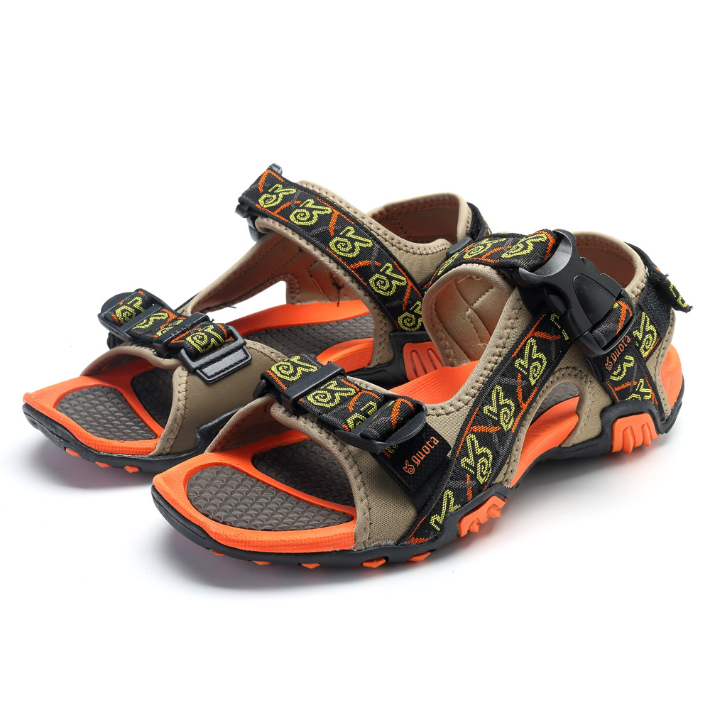 Men-Breathable-Adjustable-Hook-Loop-Sandals-Outdoor-Beach-Shoes-1303224