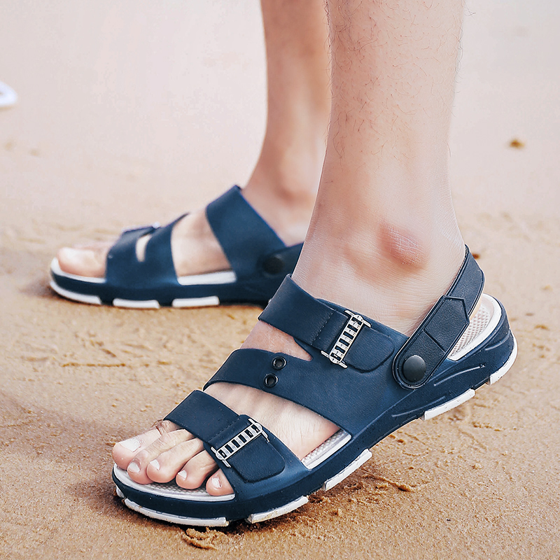 Men-Casual-Beach-Slippers-Outdoor-Breathable-Hollow-Out-Sandals-1291480