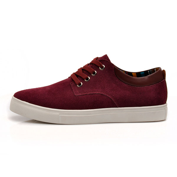 Big-Size-Mens-lace-up-Suede-Casual-Flat-Low-Top--Sneakers-Shoes-992225