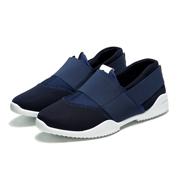 Men-Breathable-Elastic-Bnad-Slip-On-Casual-Sneakers-1076222