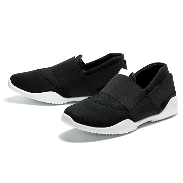 Men-Breathable-Elastic-Bnad-Slip-On-Casual-Sneakers-1076222