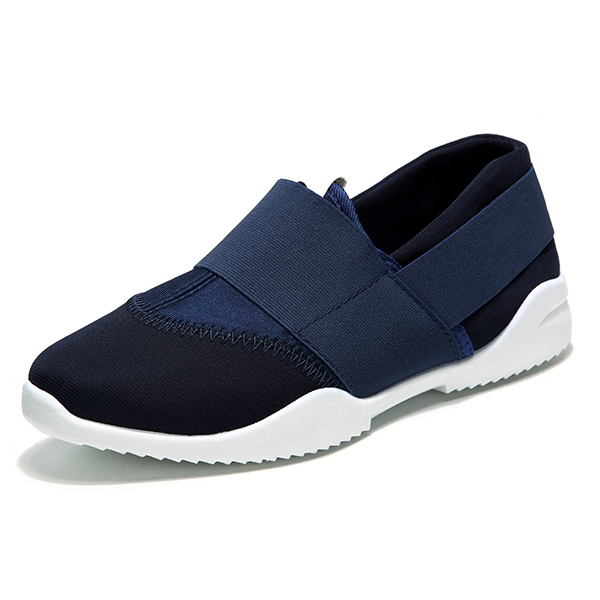 Men-Breathable-Elastic-Bnad-Slip-On-Casual-Sneakers-1076222