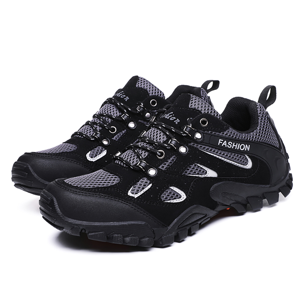 Men-Breathable-Mesh-Outdoor-Hiking-Slip-Resistant-Lace-Up-Sneakers-1459559