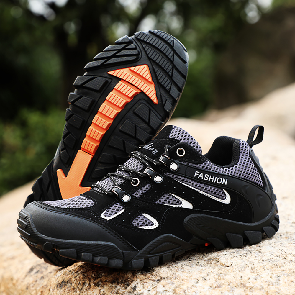 Men-Breathable-Mesh-Outdoor-Hiking-Slip-Resistant-Lace-Up-Sneakers-1459559