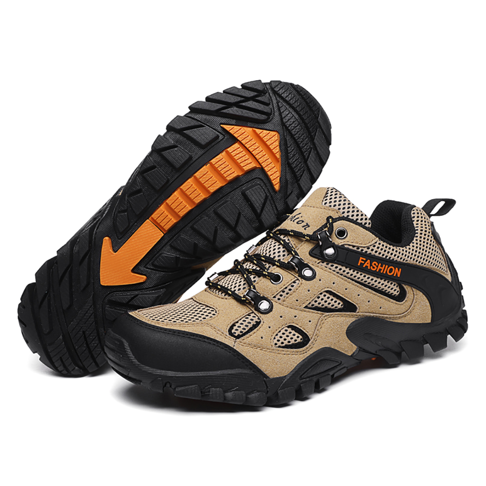 Men-Breathable-Mesh-Outdoor-Hiking-Slip-Resistant-Lace-Up-Sneakers-1459559