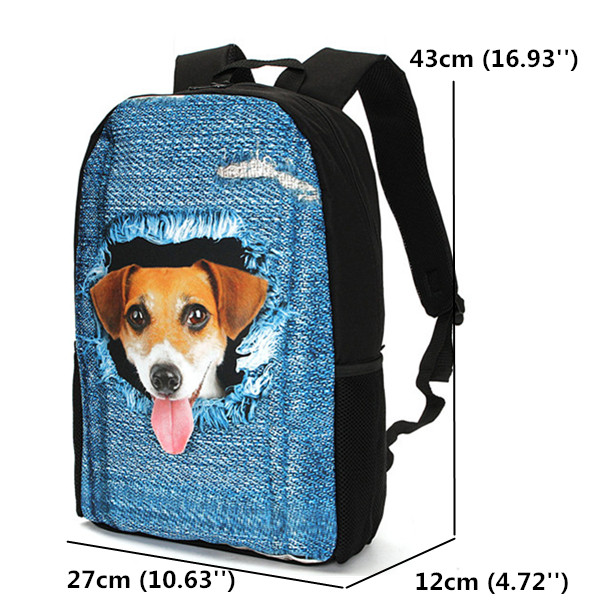 3D-Cat-Backpack-Dog-Pattern-Denim-School-Book-Bags-Travel-Bags-1077113