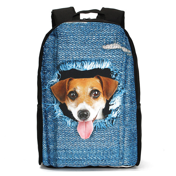 3D-Cat-Backpack-Dog-Pattern-Denim-School-Book-Bags-Travel-Bags-1077113