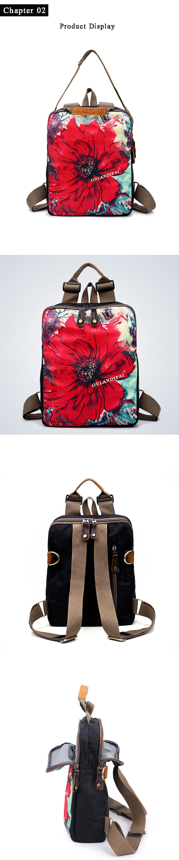 Brenice-National-Flower-Handbags-Multifuntion-Shoulder-Bags-Backpack-1281375