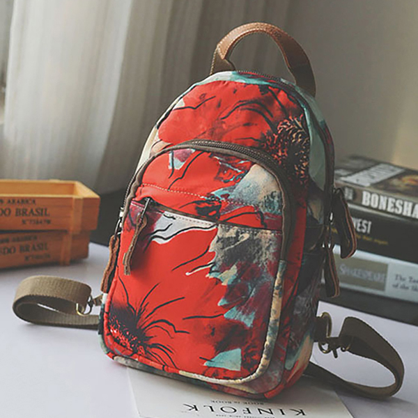 Brenice-Women-Chinese-Style-Floral-Chest-Bag-Multifunction-Outdoor-Sports-Crossbody-Bag-Backpack-1286636