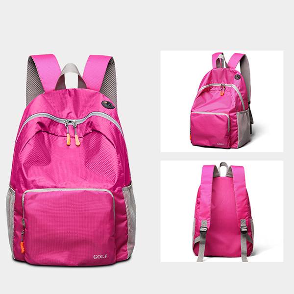 Nylon-Waterproof-Light-Weight-Fold-Over-Large-Capacity--Travel-Sport-Outdooors-Backpack--Women-and---1182207