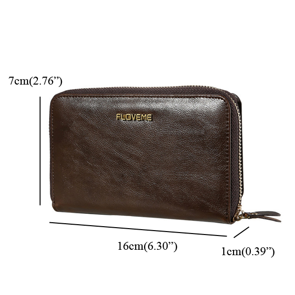 FLOVEME-Women-55-Inches-Cell-Phone-Wallet-PU-Leather-Clutch-Bag-Crossbody-Bag-1145177
