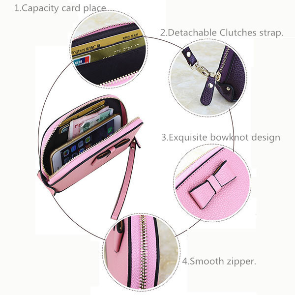 Genuine-Leather-Bowknot-Zipper-Clutches-Bags-Long-Wallet-Card-Holder-55-Phone-Bags-For-IPhone-1109544