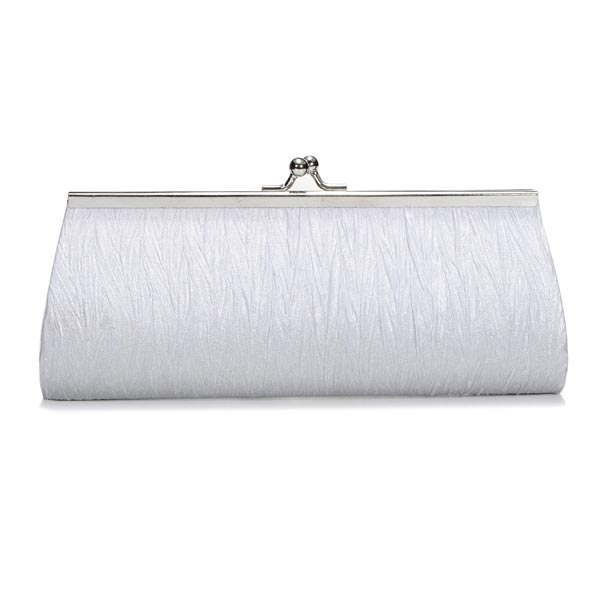 New-Elegant-Satin-Pleated-Bridal-Evening-Clutch-Handbag-83991