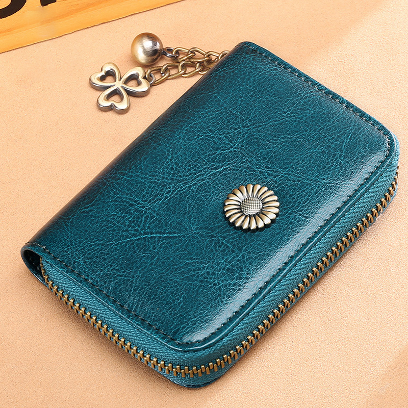 Women-Card-Holder-Purse-Genuine-Leather-Minimalist-Fashion-11-Card-Slots-Zipper-Wallet-1314009