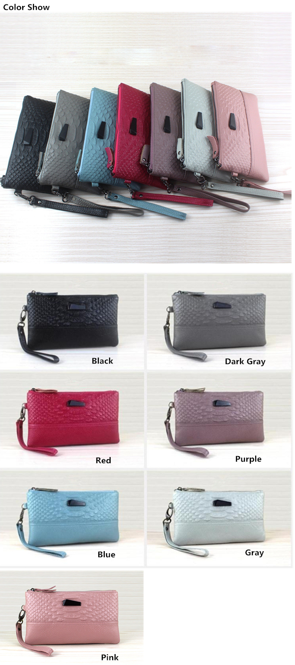 Women-Crocodile-Genuine-Cowhide-63-Inches-Phone-Clutch-Wallet-Keys-Card-Coin-Holder-6-Colors-1108568