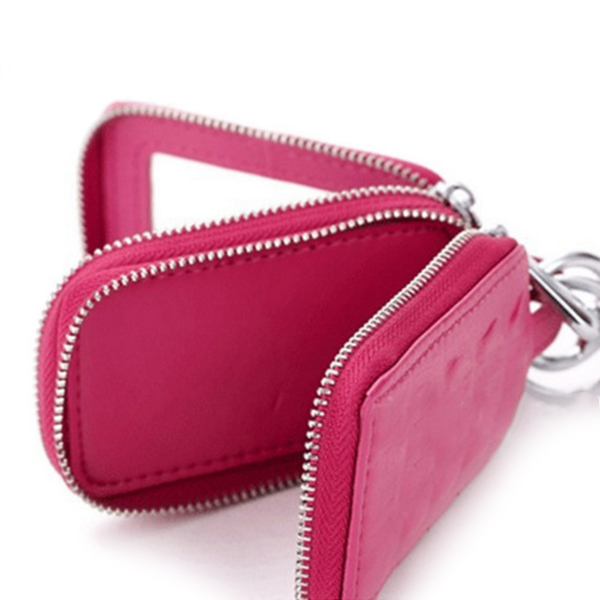 Genuine-Leather-Car-Key-Bag-Pouch-Key-Case-Crocodile-Double-Zipper-Purse-1078910