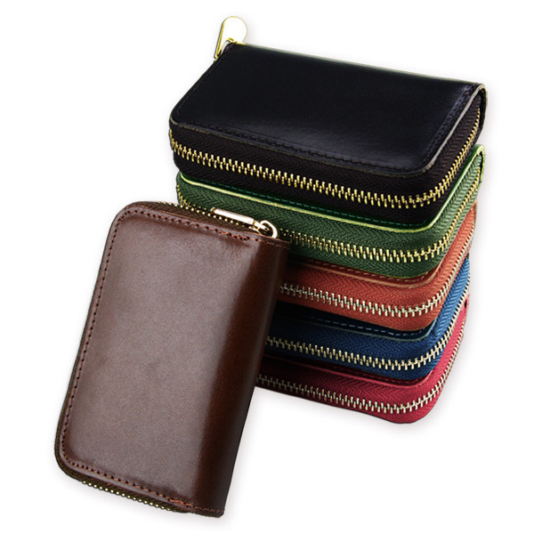 Genuine-Leather-Card-Holder-Portable-Zipper-Short-Purse-Wallets-Coin-Bags-1172904