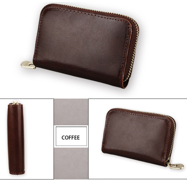 Genuine-Leather-Card-Holder-Portable-Zipper-Short-Purse-Wallets-Coin-Bags-1172904