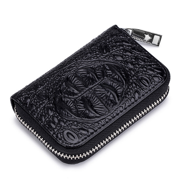 Genuine-Leather-Crocodile-Pattern-12-Card-Slot-Wallet-For-Men-And-Women-1371650