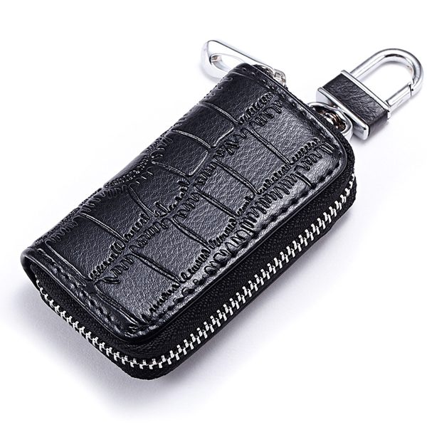 Genuine-Leather-Key-Holder-Zipped-Key-Pouch-Keychain-Auto-Car-Key-Case-Bag-1117102