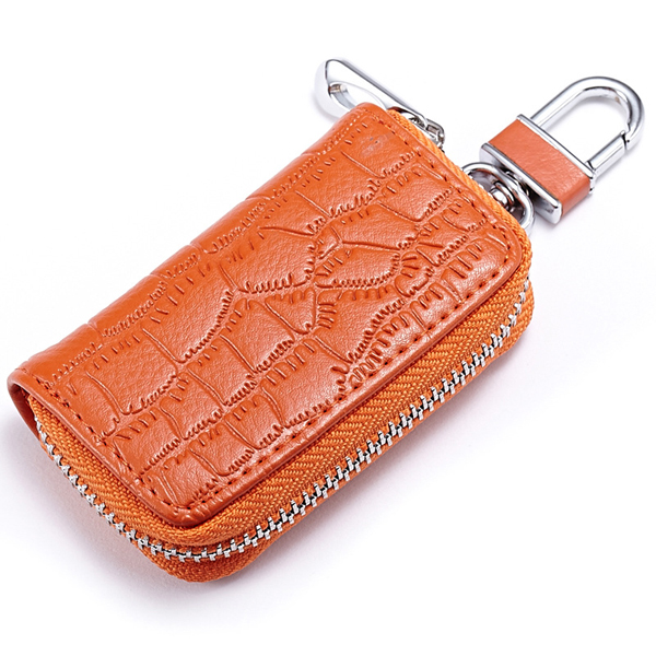 Genuine-Leather-Key-Holder-Zipped-Key-Pouch-Keychain-Auto-Car-Key-Case-Bag-1117102