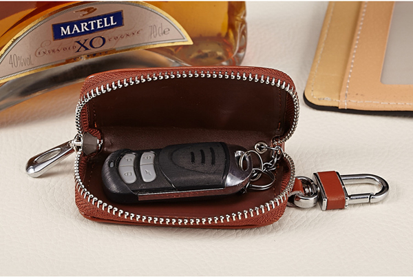 Genuine-Leather-Key-Holder-Zipped-Key-Pouch-Keychain-Auto-Car-Key-Case-Bag-1117102