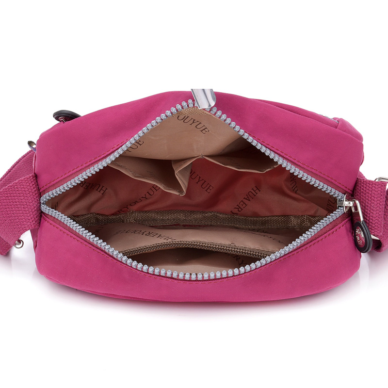 Women-Multi-pocket-Crossbody-Bag-Waterproof-Nylon-Bag-1405438