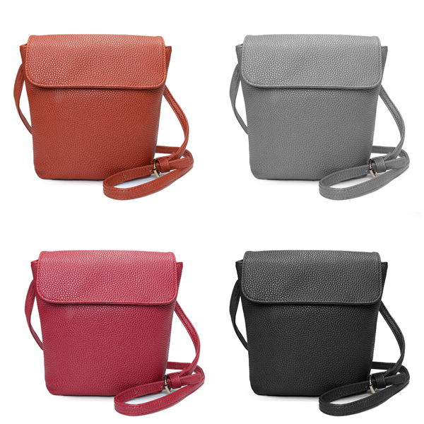 Women-Stylish-Pure-Color-Bucket-Bag-55inch-Phone-Bag-Shoulder-Bag-Crossbody-Bag-1142360