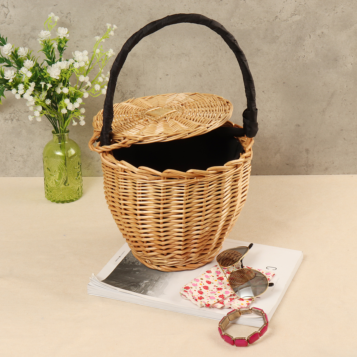 100-Handmade-Straw-Woven-Tote-Wicker-Bag-With-Lid-Bamboo-Basket-Handbag-1296764