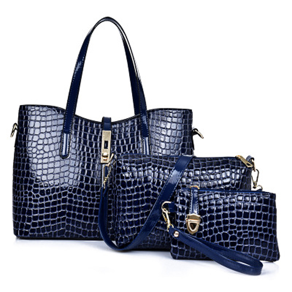 3-Pcs-Women-Stone-Pattern-Handbags-Elgant-Shoulder-Bags-Cluthes-Bags-Crossbody-Bags-1123918