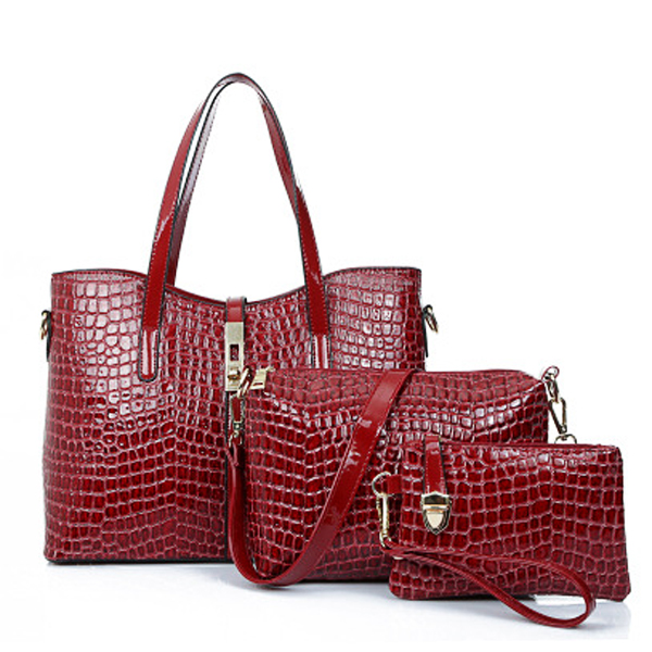 3-Pcs-Women-Stone-Pattern-Handbags-Elgant-Shoulder-Bags-Cluthes-Bags-Crossbody-Bags-1123918