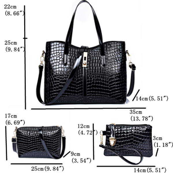 3-Pcs-Women-Stone-Pattern-Handbags-Elgant-Shoulder-Bags-Cluthes-Bags-Crossbody-Bags-1123918