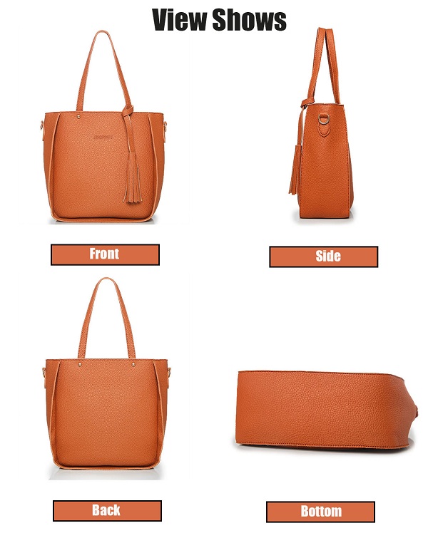 4-PCS-Handbags-Tassel-Shoulder-Bags-Elegant-Clutches-Bags-Wallets-Card-Holder-1174553