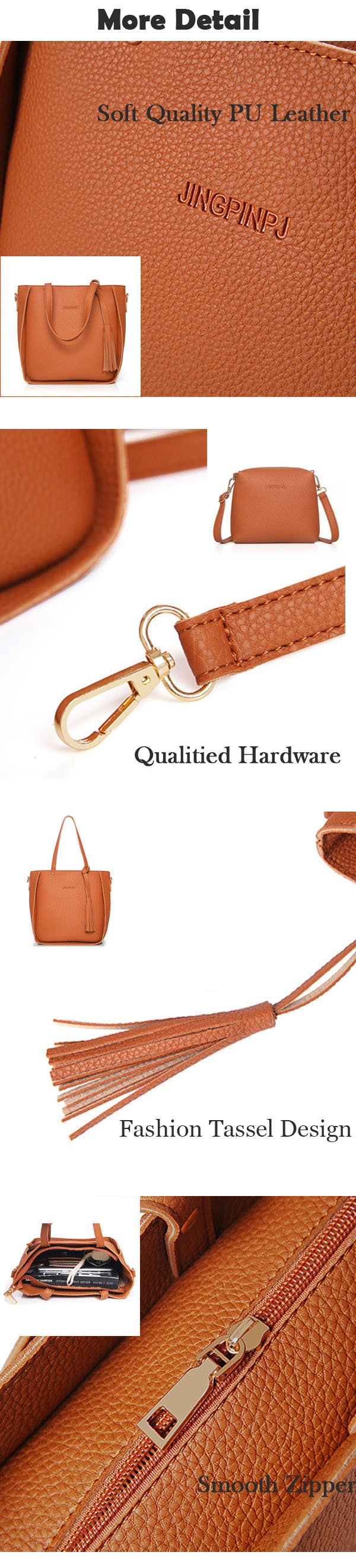 4-PCS-Handbags-Tassel-Shoulder-Bags-Elegant-Clutches-Bags-Wallets-Card-Holder-1174553