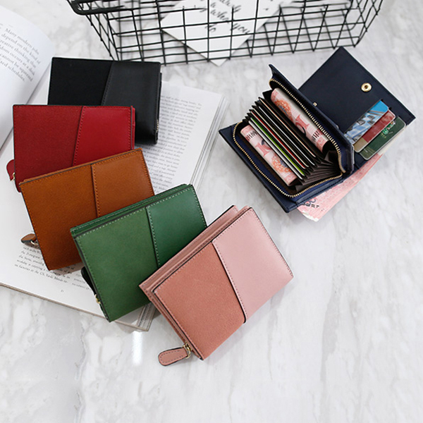 11-Card-Slots-Women-PU-Leather-Minimalist-Elegant-Wallet-Casual-Card-Holder-Purse-Clutch-Bag-1209400