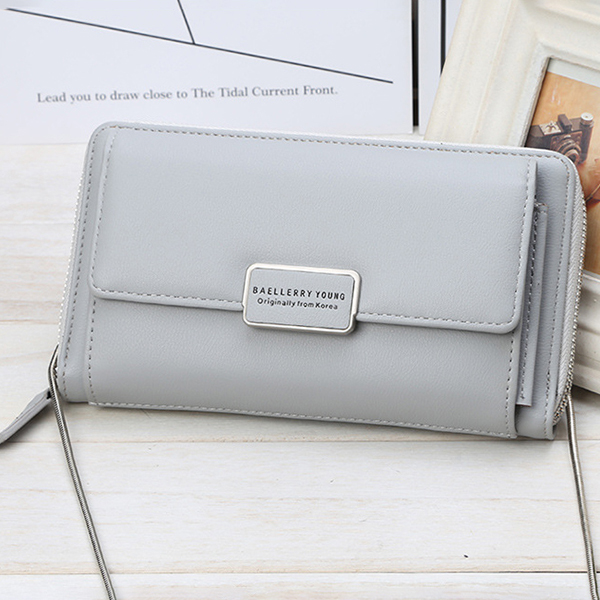 Baellerry-Women-Faux-Leather-Multifunctional-Two-Fold-Wallet-Handbag-1334676