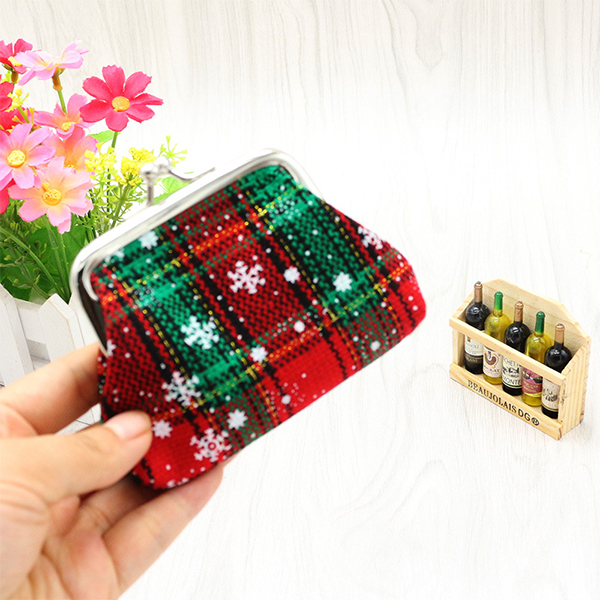 Christmas-Gift-Plaid-Mini-Coin-Purse-Cotton-Coin-Bag-Wallet-Tiny-Purse-1388966