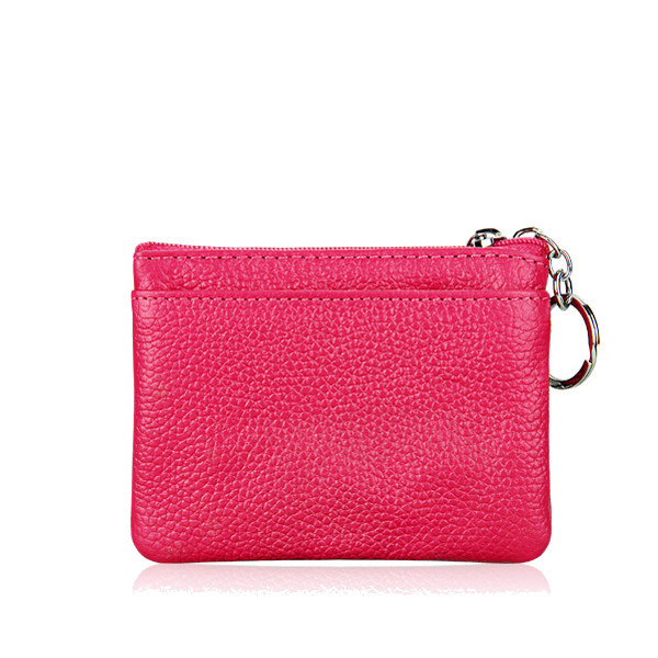 Women-Genuine-Leather-Double-Zipper-Card-Holder-Clutch-Wallet-Candy-Color-Coin-Bags-1039797