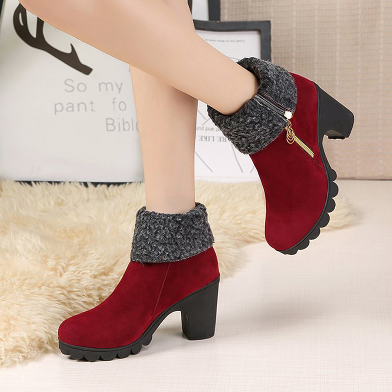 Ankle-Fur-Round-Toe-Winter-Snow-Chunky-Heel-Boots-1362878