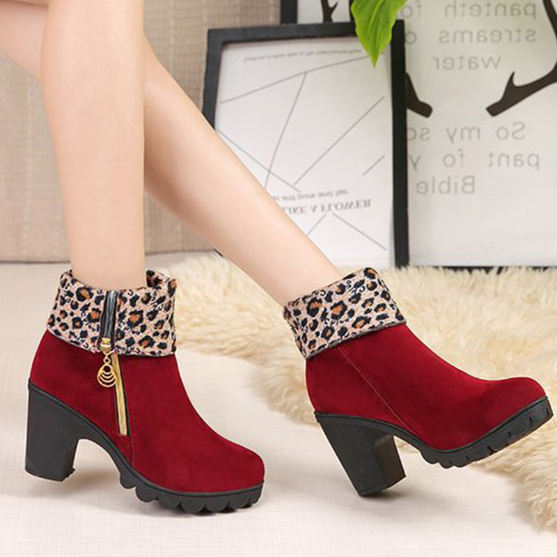 Ankle-Fur-Round-Toe-Winter-Snow-Chunky-Heel-Boots-1362878