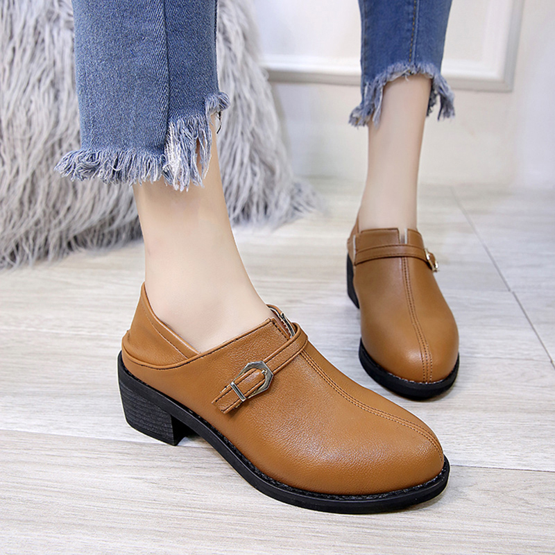 Casual-Comfy-Round-Toe-Slip-On-Women-Ankle-Boots-1359133