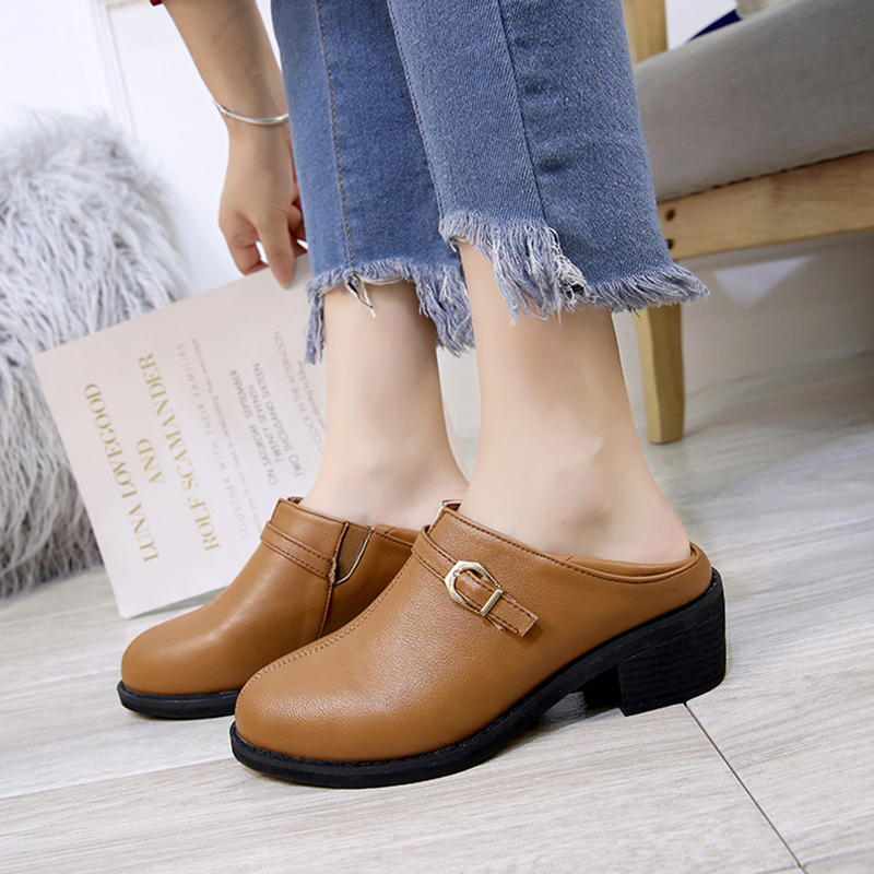 Casual-Comfy-Round-Toe-Slip-On-Women-Ankle-Boots-1359133